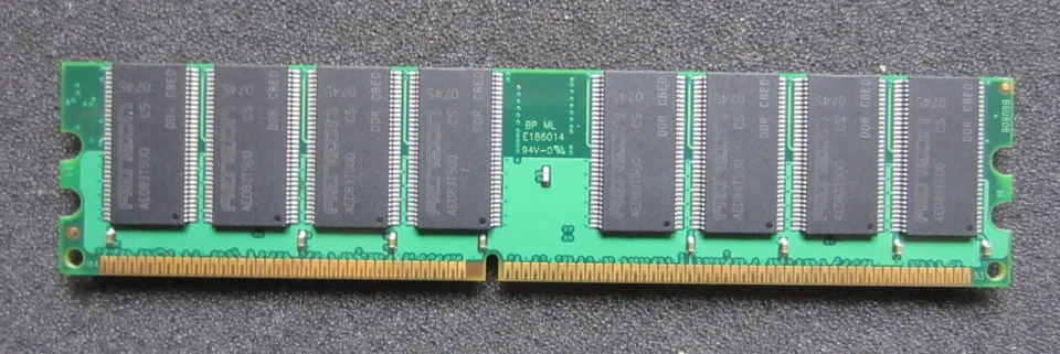 Aeneon 512MB DDR1 RAM PC3200U CL3 (AED660UD00-500) - Bild 2 von 2