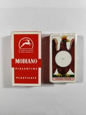 Carte Piacentine Modiano 81/90 in TRIPLEX VECCHIA PRODUZIONE, INTROVABILI, NUOVE