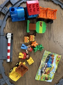 LEGO Duplo: 10810 Push Train 95% COMPLETE Retired!  Duplo Track System