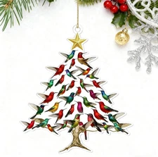 Christmas Ornament -Colorful Christmas Ornaments, 2025 New Winter Hummingbirds H
