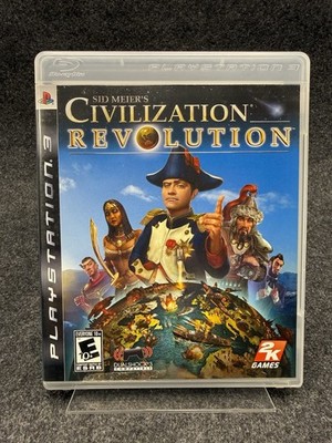 Sid Meier's Civilization Revolution (Sony PlayStation 3, 2008) CIB & TESTED