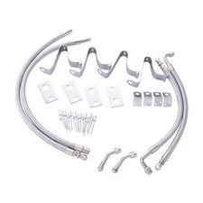 Dually Valve Stem Extenders Kit Double Tires Air Inflation Kit Stainless Steel