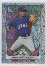 2014 Bowman Chrome Prospects Shimmer Refractor 13/15 Isiah Kiner-Falefa t5p