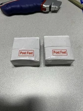 Set of 4 Chrome Wire Shelving Post Feet, Fits ULINE Shelf Posts - Free Shipping