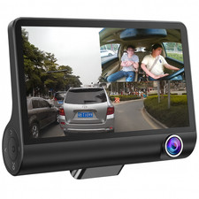 Dash Cam Dual Lens 1080P Waterproof Night Vision 4" -G-Sensor DVR Car Cam