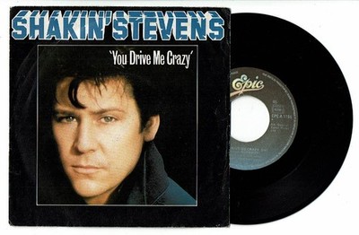Shakin' Stevens Vinyl 45 Runden 7 '' You Drive Me Crazy -baby - You'Re A Child