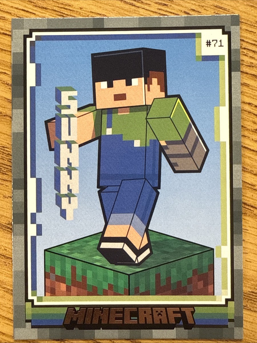 STONE PAPER PARALLEL 2024 Panini Minecraft #1-221 Cards You Pick