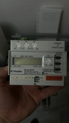 Dimplex ZW 90 NPTC Zentralsteuergerät für Nachtspeicherheizung