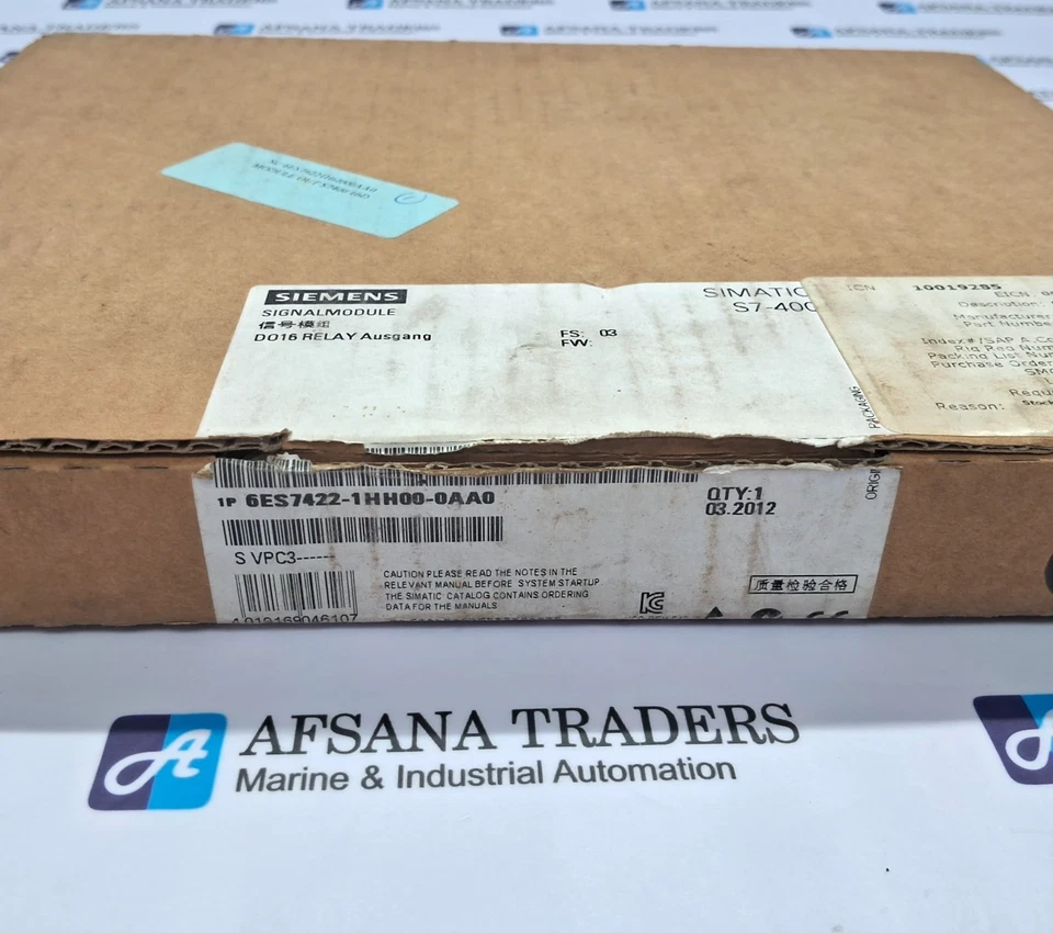Siemens Simatic S7 6ES7422-1HH00-0AA0 Digital Output Module - Image 2 of 4