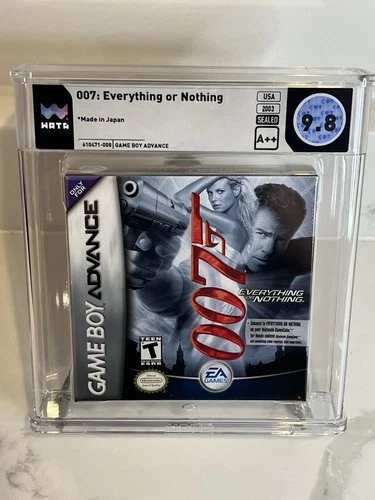 James Bond 007: Everything or Nothing - Game Boy Advance - WATA GRADED 9.8 A++