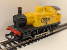 Hornby OO Gauge R155 Holden 0-4-0T “Colman’s Mustard” Yellow Tank Locomotive