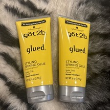 Got2b Glued Styling Spiking Glue Water Resistant 6 oz 2pk