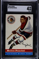 1954-55 Topps Metro Prystai #24 SGC 4