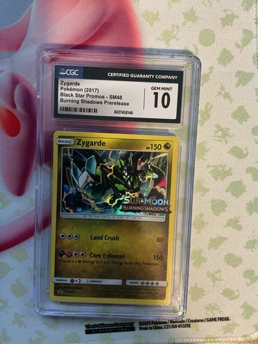 Zygarde graded CGC 10 for sale on eBay