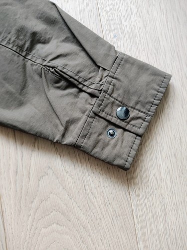 Parka Mackage avec accents cuir - Kaki - 36UK (US S) - Photo 15 sur 16