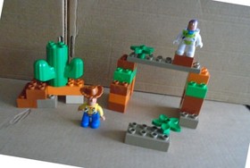 Duplo Lego #5659 Pixar Toy Story Great Train Chase Missing Buzz's Wings O27