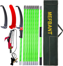 Pole Saw for Tree Trimming - 30 FT Extendable Tree Pruner, Long Handle Tree Trim
