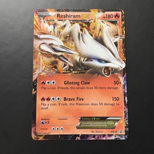 Reshiram EX BW36 Black & White Holo HP