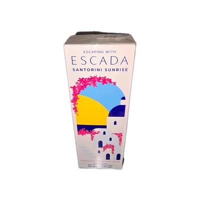  Sealed ESCADA SANTORINI SUNRISE LIMITED EDTN EDT SPRAY FOR WOMEN 1.7 Oz / 50ml