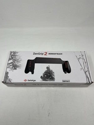Satisfye ZenGrip 2 Midnight Black Ergonomic Grip for Nintendo Switch 2 Console