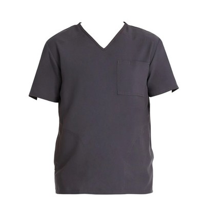 Scrubstar Unisex Core Essentials V-Neck Scrub Top Pewter Plus Size 2XL