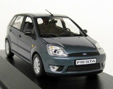 Minichamps 1/43 Ford Fiesta Mk5 2002 Green Metallic Diecast Scale model Car