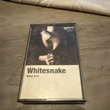 Whitesnake Slide It in Cassette Tape 1984, Geffen Records