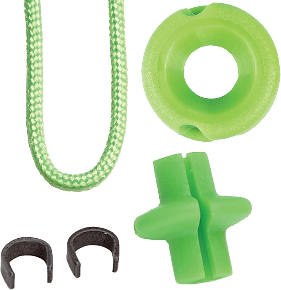 Archery Bowstring Silencer Set for Compound Recurve Longbows Vibrations Noise... - Image 2 of 2