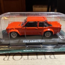 Modellino Auto Fiat Abarth 131 scala 1:43 Nuovo Del Prado