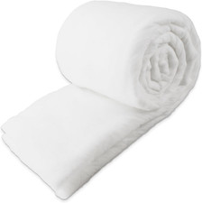 Upholstery Batting Dacron Polyester Cushion Wrap, 1/2 Inch Thick Batting for Foa
