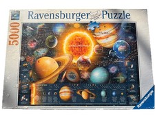 Ravensburger Puzzle SOLAR SYSTEM PLANETS 5000 pcs. 153 x 100 cm NEW SEALED 16720