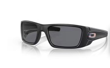OAKLEY FUEL CELL SUNGLASSES MATTE BLACK / GREY SI USA ICON OO9096-38