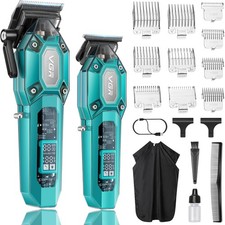 Professional Hair Clippers for Men, Cordless Barber Clippers and Trimmers Set, ,