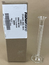 NEW Kimble Graduated Cylinder: Borosilicate Glass, 10 mL, CLASS A Kimax 20027