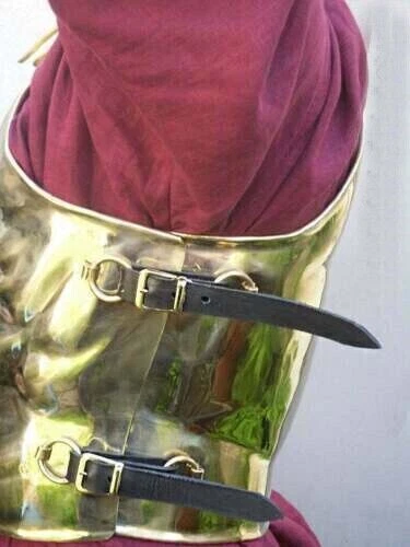 Armadura griega antigua de Halloween coraza romana de latón Musculata cosplay armadura Foto 3 de 3