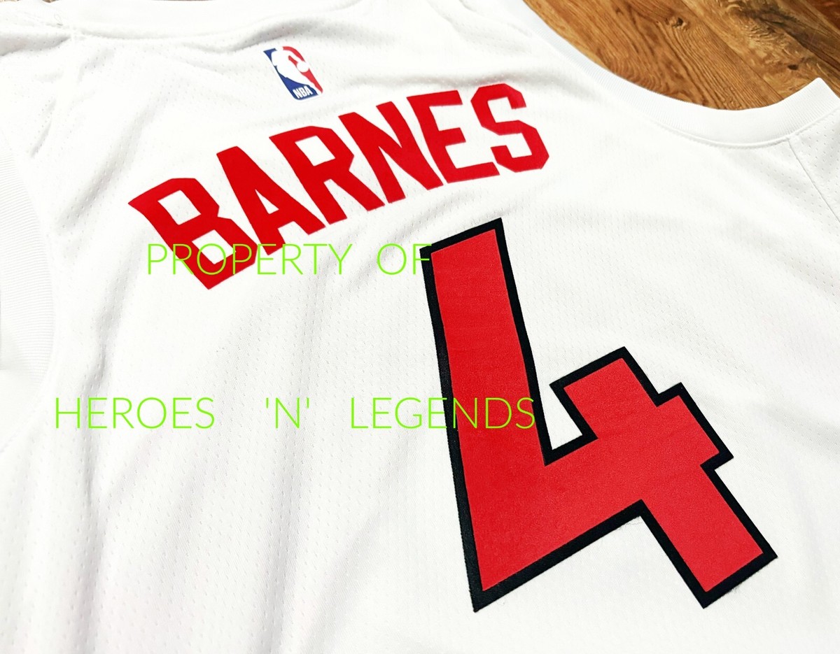 WH-48/L SCOTTIE BARNES TORONTO RAPTORS NIKE ASSOCIATION