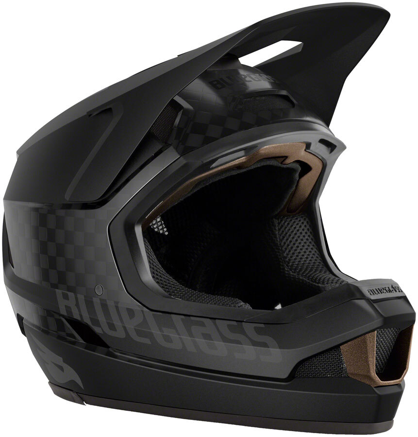 Шлем Bluegrass Legit Carbon Fiber Full Face MIPS E5-4 MTB Матово-черный маленький