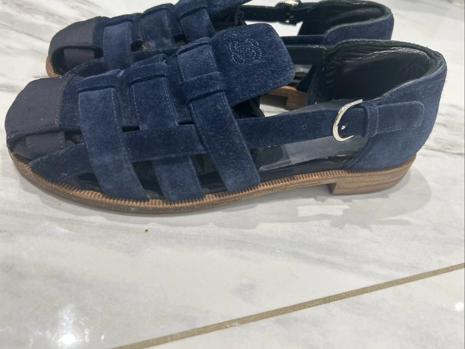 Sandalias de gamuza CHANEL Foto 3 de 4