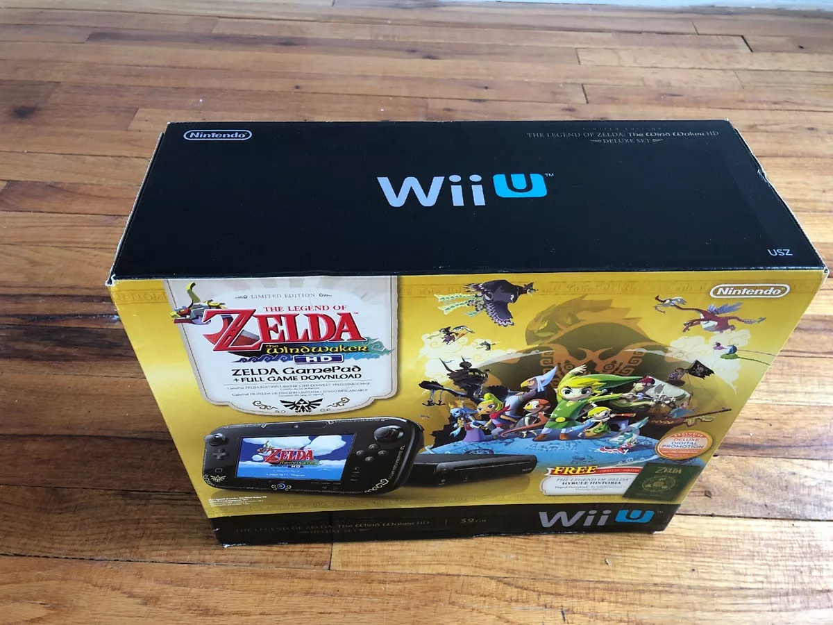 Nintendo The Legend of Zelda: Wind Waker HD Wii U Deluxe Set 