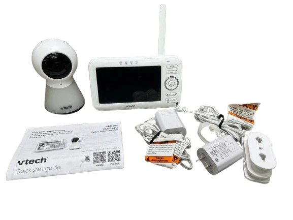 VTech VM5254 5" Digital Video Baby Monitor +Camera White