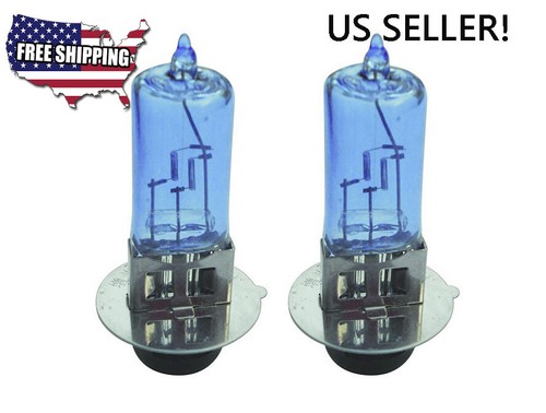 2 PC Honda Sportrax 300 400 EX 2002 12V 35W Super White Xenon ATV Headlight Bulb - Picture 15 of 24