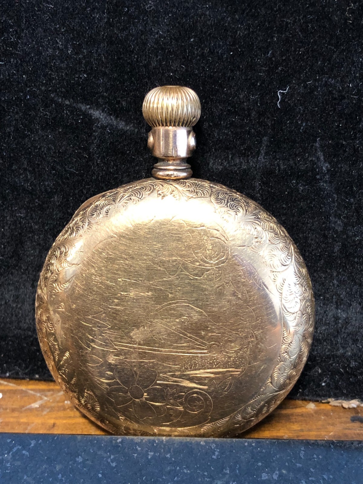 American Waltham Watch Co. Hunter Case Pocket Watch Wadsworth Watch