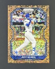 2021 Panini Prizm - Tier II Bronze Donut Circle Prizm #119 Jeff McNeil /40