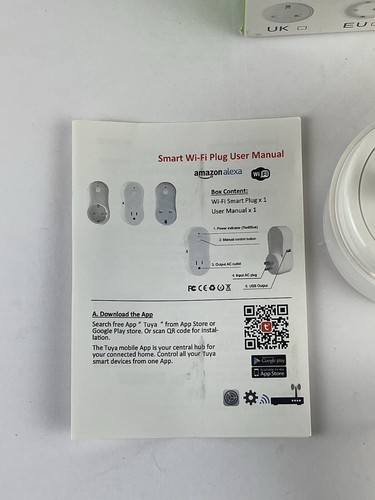 WIFI SOCKET S2 SERIES WORKS w/ALEXA USB Set Timer Remote Access Energy Saver - Foto 9 di 14