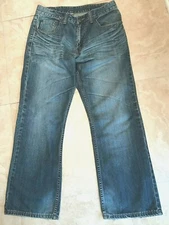 Flypaper Jeans-Embroider pockets-Size: 32W x 30L-Boot Cut Denim Jeans