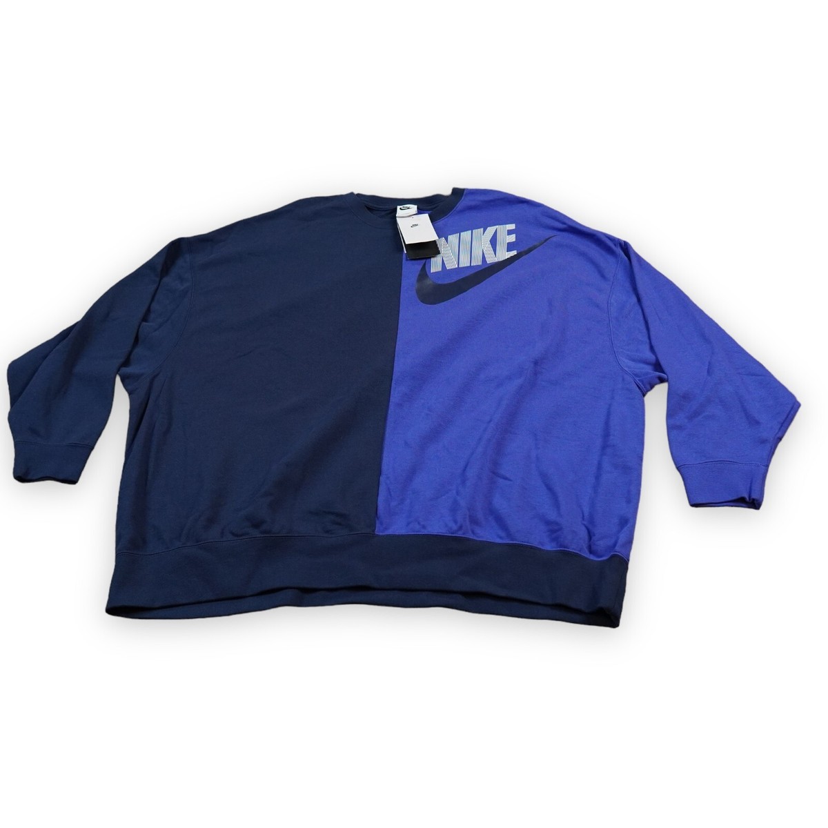 nike sweatshirt colorblock