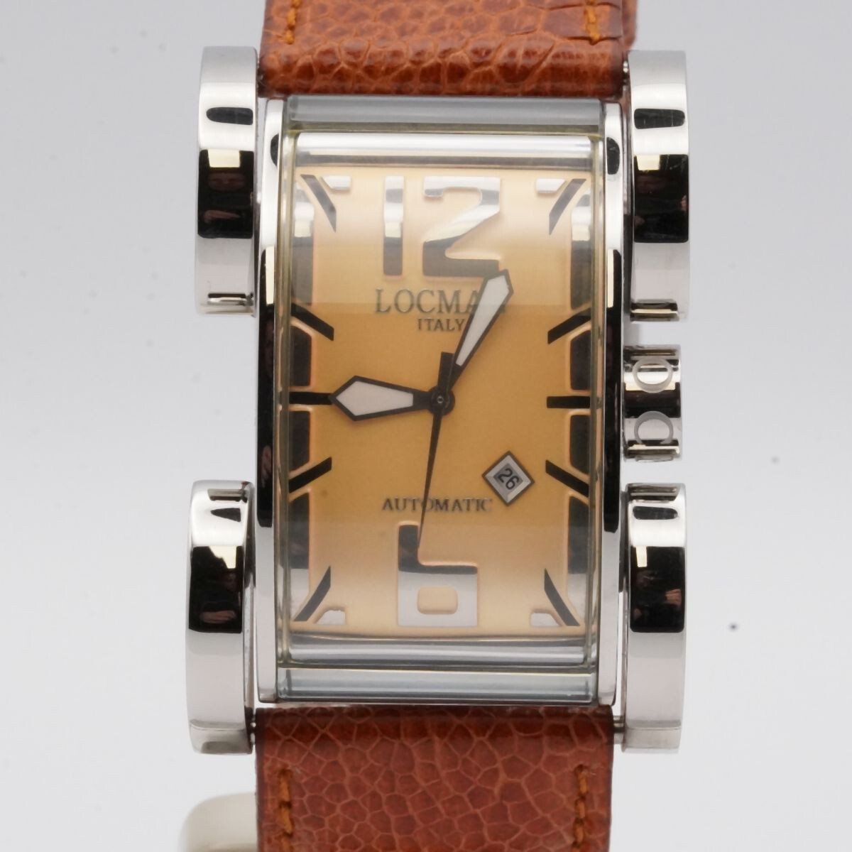 LOCMAN ITALY 腕時計　ロックマン　ラテンラバー　REF501 赤 LOCMAN ITALY 腕時計 ロックマン ラテンラバー REF501 赤