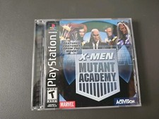 X-Men Mutant Academy Playstation Activision Complete Booklet Game Case
