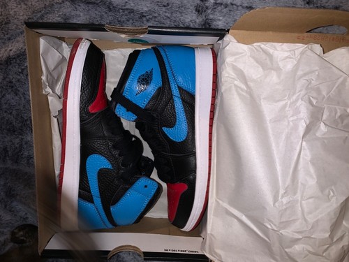 ps) black/dark powder blue/ gym red 