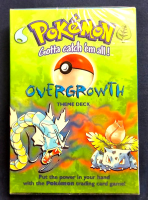 1999 Pokémon Overgrowth Theme Deck-1st Edition/Shadowless?(Factory Sealed)+Bonus